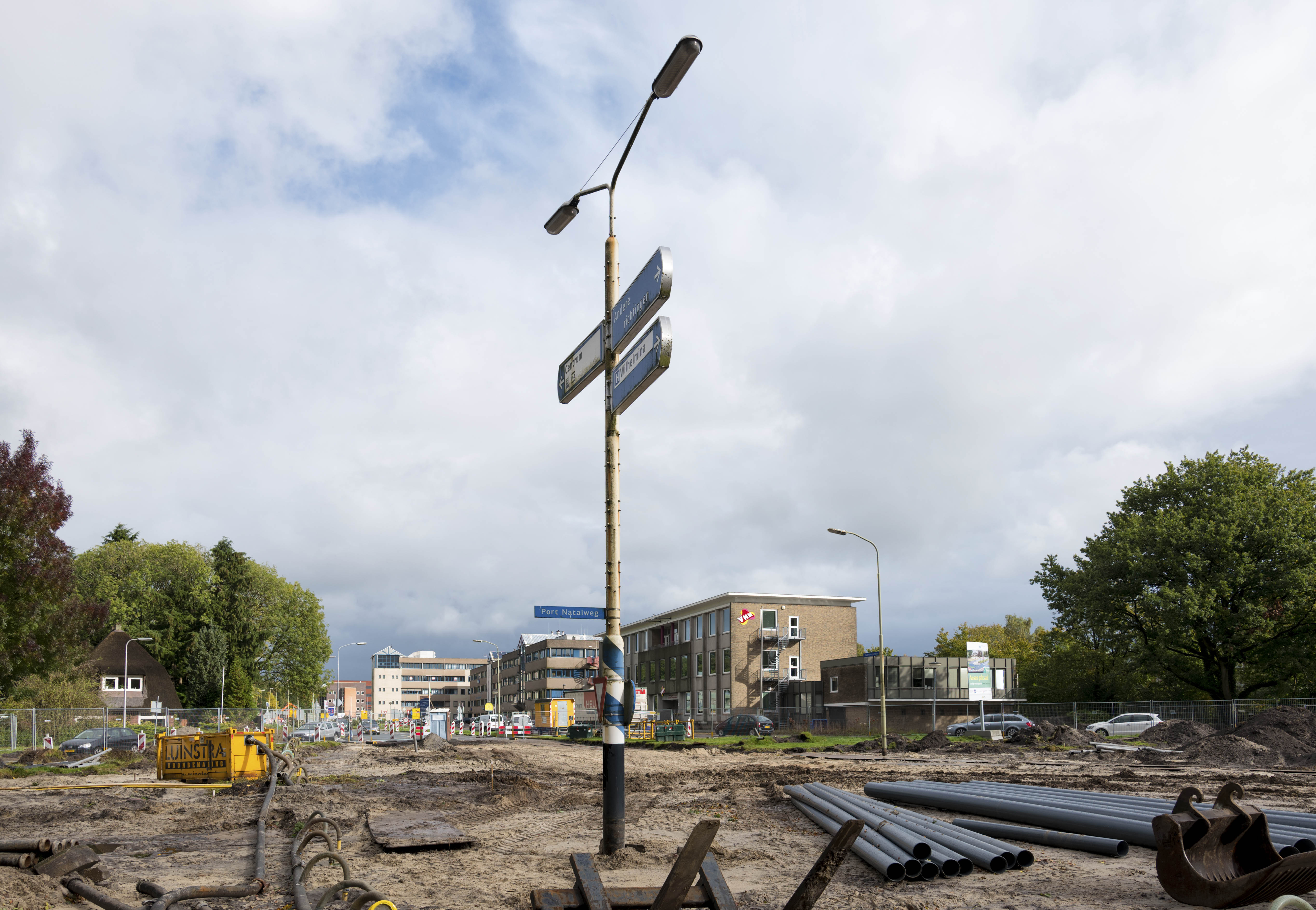 Bouw voorrangsplein