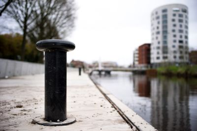 Close up van het kanaal