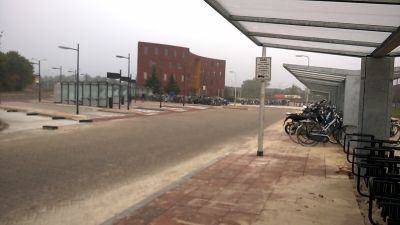 Vernieuwde fietsenstalling bij busstation