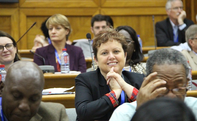 Jan Thomas at ACU Conference of University Leaders in Ghana, 2016