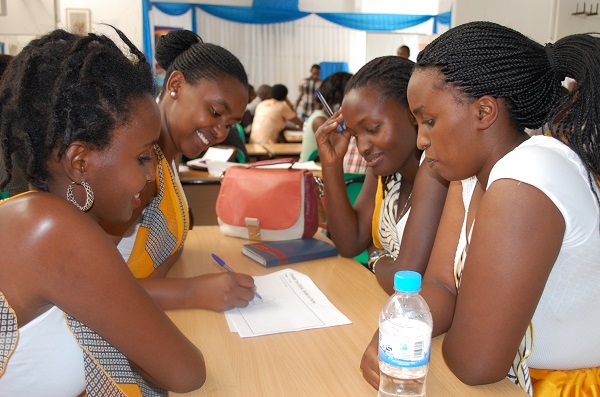 students at University Rwanda