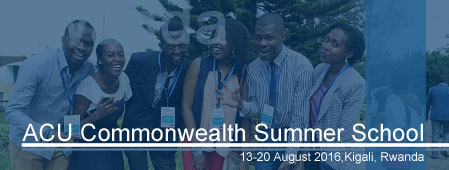 ACU Commonwealth Summer School 2016 - Rwanda