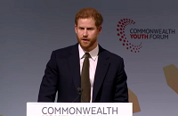HRH Prince Harry announces new Queen Elizabeth Commonwealth Scholarships at Youth Forum