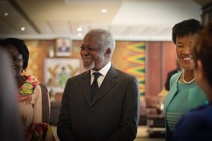 Kofi Annan: a champion for education