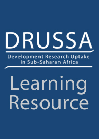 DRUSSA Handbook Series: Literature Review on Knowledge Utilisation