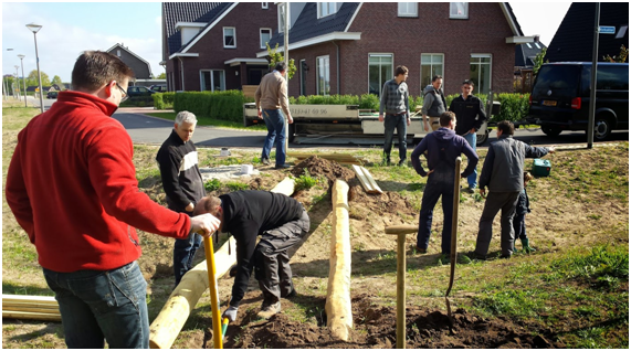 Afbeelding van een buurt in Wehl