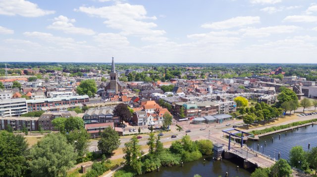 Luchtfoto centrum Doetinchem