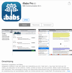 iBabs Pro app