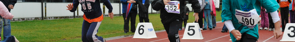 Kempen Campus, wedstrijd hardlopen tijdens Scholenzeskamp basisscholen